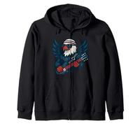 Rock Eagle American Spirit of Freedom Felpa con Cappuccio