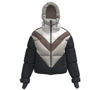 Rock Experience Big White Padded W - giacca da sci - donna White/Black/Brown XS