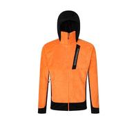 Rock Experience REMC02681-C950 Blizzard Tech Hoodie Man Fleece Uomo Maglia Lunga 0615 Persimmon Orange+0208 Caviar S