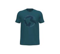 ROCK EXPERIENCE DIMORE degli dei SS Man T-Shirt Maglietta A Maniche Corte, Blu, L Uomo