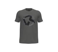ROCK EXPERIENCE DIMORE degli dei SS Man T-Shirt Maglietta A Maniche Corte, Grigio Scuro, S Uomo