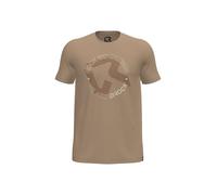 ROCK EXPERIENCE DIMORE degli dei SS Man T-Shirt Maglietta A Maniche Corte, Marrone, S Uomo