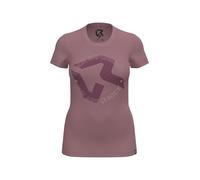 ROCK EXPERIENCE DIMORE degli dei SS Woman T-Shirt Maglietta A Maniche Corte, Mattone, XXL Donna