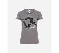 Rock Experience Dimore Degli Dei W - T-shirt - Donna - Grigio M