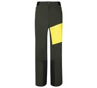 Rock Experience Fanatic Padded M - pantaloni da sci - uomo S Black/Yellow man Recycled Polyester,Pfc-Free