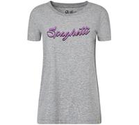 Rock Experience Farfalle SS W - T-shirt - donna XS Grey woman Made In Eu