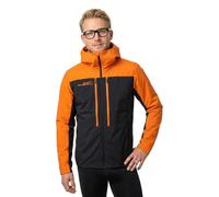 Rock Experience REMJ11111-C950 ELIM PADDED MAN JACKET UOMO Giacca 0615 PERSIMMON ORANGE+0208 CAVIAR XXL