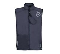 Rock Experience REMV00771 FIRE Gilet sportivo 1323 EBONY+1323 EBONY+0385 SILVER L