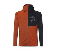 Rock Experience Kobra Hoodie Fz M - felpa in pile - uomo S Red/Black man