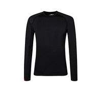 Rock Experience Makani 2.0 LS T-Shirt, Caviar, XL Uomo