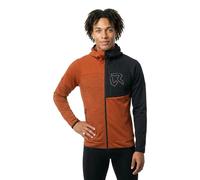 Rock Experience Kobra Hoodie Fz M - felpa in pile - uomo S Red/Black man