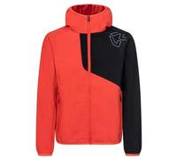 Rock Experience REJJ01251-C841 OLD CROW SOFTSHELL JUNIOR JACKET Unisex - Bambino Giacca 0740 CHERRY TOMATO+0208 CAVIAR 8/128