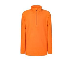 Rock Experience REMC00081-0615 Tempus H Zip Fleece Man Uomo Maglia Lunga Persimmon Orange S
