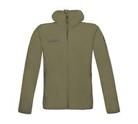 Rock Experience REMJ10781 SOLSTICE 2.0 HOODIE SOFTSHELL Giacca OLIVE NIGHT L