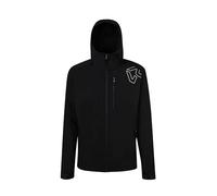 Rock Experience REMJ11221-0208 OLD CROW SOFTSHELL MAN JACKET UOMO Giacca CAVIAR 3XL