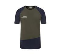Rock Experience REMT01661 Merlin SS T-Shirt 1924 Olive Night+1330 Blue Night L