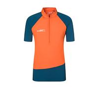 Rock Experience REMT01671 Merlin SS Hz T-Shirt Uomo 0630 Flame+1484 Moroccan Blue 3XL