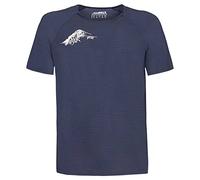 Rock Experience REMT01691 Terminator SS T-Shirt Uomo Blue Nights Melange XL