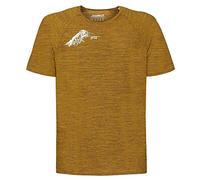 Rock Experience Remt01691 Terminator SS T-Shirt, Uomo, Old Gold Melange, XXL