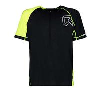 Rock Experience REMT01721 Daisuke SS Hz T-Shirt 0208 Caviar + 2134 Safety Yellow XXL