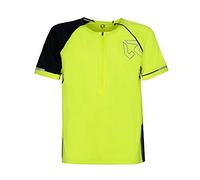 Rock Experience REMT01721 Daisuke SS Hz T-Shirt 2134 Safety Yellow+0208 Caviar XL