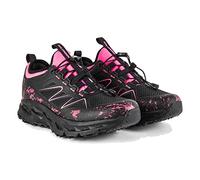 ROCK EXPERIENCE Cross Roads, Scarpa da Trekking Donna, 0208 Caviar + 2133 Knockout Pink, 41 EU
