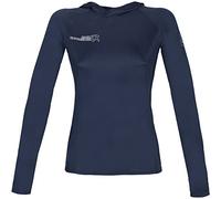 Rock Experience REWC02101 Zodiac Hoodie Maglia Lunga Donna Blue Nights XL