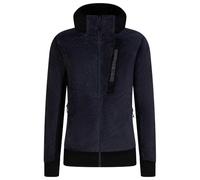 Rock Experience REWC02621-C344 Blizzard Tech Hoodie Woman Fleece Donna Maglia Lunga 1323 Ebony+0208 Caviar L