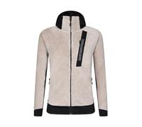 Rock Experience REWC02621-C967 Blizzard Tech Hoodie Woman Fleece Donna Maglia Lunga 0129 Chateau Gray+0208 Caviar XS