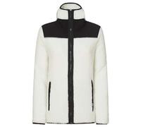 Rock Experience REWC02741-C340 SAVOONGA Hoodie FZ Woman Fleece Donna Maglia Lunga 0006 Marshmallow+0208 Caviar S