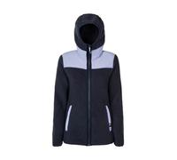 Rock Experience REWC02741-C809 SAVOONGA Hoodie FZ Woman Fleece Donna Maglia Lunga 1330 Blue Nights+2268 Baby Lavander XL
