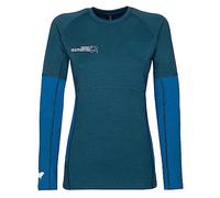 Rock Experience REWT01411 MOONSTONE LS T-Shirt O007 CAVIAR MELANGE+O217 EBONY MELANGE M