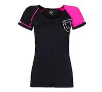 Rock Experience REWT01541 Daisuke SS Hz T-Shirt 0208(Caviar)+2133(KNOKOUT Pink) L