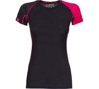 Rock Experience Rewt01701 Makani 2.0 SS T-Shirt, Donna, 0208 Caviar/2000 Cherries Jubilee, XS