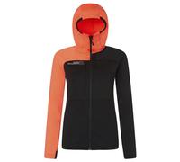 Rock Experience Teller W - felpa in pile - donna XL Black/Light Red woman Lana Merino