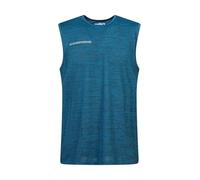 ROCK EXPERIENCE Terminator 2.0 Sleeveless Man Tank Canotta da Montagna, Blu, L Uomo