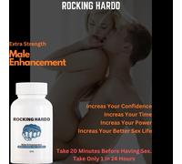 Rock Hard Acting Male Performance Enhancement 20 compresse naturali spedizion...