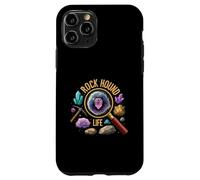Rock Hound Life Geologist Crystal Collector Mineral Hunter Custodia per iPhone 11 Pro