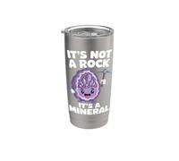 Rock Hunter Rocce Minerali Geologo Rockhound Geode Crystal Bicchiere termico in acciaio inox doppia parete