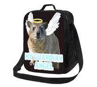 Rock Hyrax My Guardian Angel Borse per Il Pranzo Isolate Scatole per Il Pranzo Refrigeratore Termico Lunch Box Picnic Food Tote Bags Donna Studente Lavoro