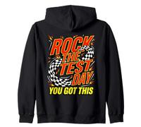 Rock Il Giorno di Prova Che Hai Questo Felpa con Cappuccio