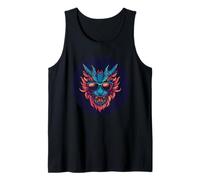 Rock il look con questo drago che indossa occhiali da sole Canotta