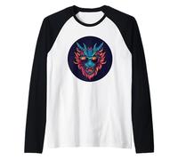 Rock il look con questo drago che indossa occhiali da sole Maglia con Maniche Raglan