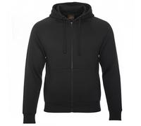 ROCK-IT Apparel I Giacca con Cappuccio da Uomo con Zip I Felpa con Cappuccio di Ottima qualità Molto Morbida e Robusta per Il Tempo Libero o Il Lavoro I [XS-5XL] Nero 3X-Large