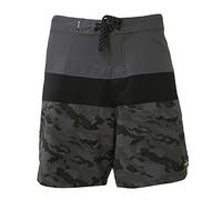 ROCK-IT Apparel Men's Halios Swimming Shorts [S-3XL]-Pantaloncini da Nuoto da Uomo Grigio/Oliva-Comodi Pantaloncini da Bagno mimetici - Perfetti per la Spiaggia, la Piscina o Il Nuoto all'aperto M