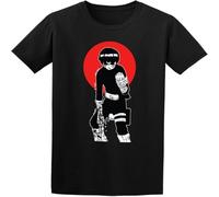 Rock Lee Tshirt Funny Graphic Cotton Summer Tops Tee Shirts Black L