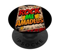 Rock Me Amadeus, fumetto stile PopSockets PopGrip Adesivo