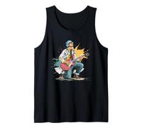 Rock Medicine Doc Costume con Chitarra Cool Canotta