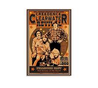 Rock Music Band Creedence Clearwater Revival Poster Vintage Stampe su tela, decorazione da parete per la casa, decorazione moderna, per camera da letto, 20 x 30 cm