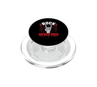Rock Music Guitar Heavy Vintage Rock Never Dies PopSockets PopGrip per MagSafe